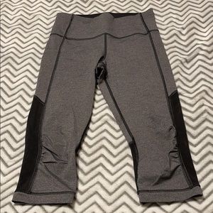 Running crop leggings